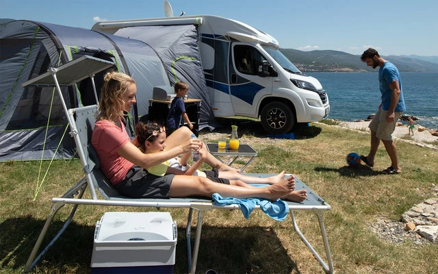 Berger Sonnenliege XL blau Berger Sonnenliege XL Blau -Camping Im Freien 290545 2225968