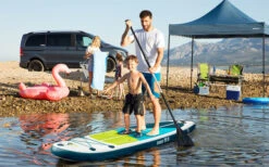 Camptime Naos 10.0 SUP Set Aufblasbares Stand Up Paddling-Board Inkl. Paddel Und Luftpumpe -Camping Im Freien 335895 2250520