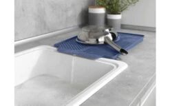 Wenko Linea Abtropfmatte 40 X 30 X 3 Cm Grau -Camping Im Freien 460436 3155538