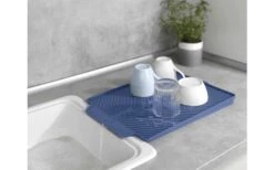 Wenko Linea Abtropfmatte 40 X 30 X 3 Cm Grau -Camping Im Freien 460766 3155544