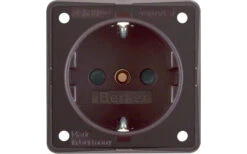 Berker Integro Steckdose Schutzkontakt 3-Pol Mit Erhöhtem Berührungsschutz Braun Matt -Camping Im Freien 495291 3341222 1