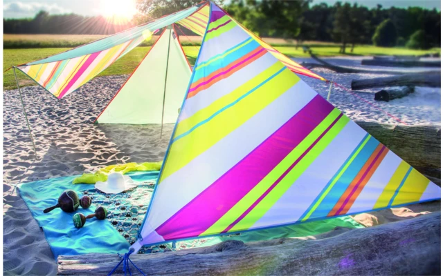 Bent Zip-Canvas Single Verbindbares Sonnensegel 250 x 250 x 250 cm Türkis Bent Zip-Canvas Single Verbindbares Sonnensegel 250 X 250 X 250 Cm Türkis -Camping Im Freien 696500 4862600