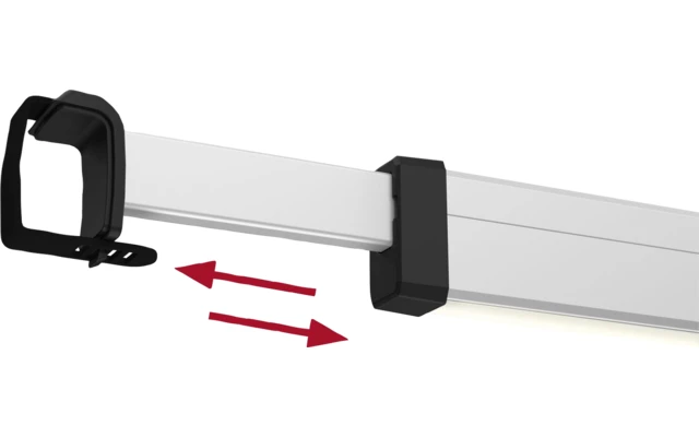 Fiamma Rafter LED F40van Spannstange mit LED Leiste für Markise F40 van Fiamma Rafter LED F40van Spannstange Mit LED Leiste Für Markise F40 Van -Camping Im Freien 699350 4742291